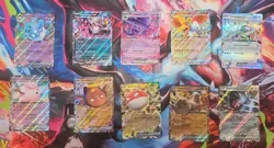 Pokemon Ex Card Lot, 10 Cards ( Ascended Heroes, Destined Rivals, Phantasmal) E - Image 1