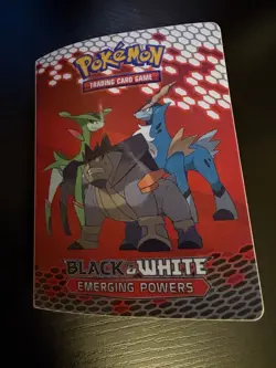 Pokemon Black & White binder GX EX mega ex v Card Lot black and white era to now - Image 1