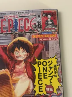 One Piece Magazine Vol.20 *WITH Promo Card* Luffy SR ST21-014 SEALED CARD - Image 3