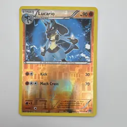 Lucario 77/135 Plasma Storm Stage 1 90 HP Uncommon Reverse Holo Pokemon TCG Card - Image 1