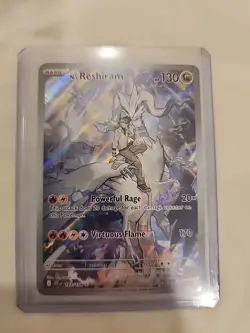 N's Reshiram Full Art Holo Illustration Rare Card 167/159 Sv09: Journey Together - Image 2
