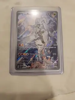 N's Reshiram Full Art Holo Illustration Rare Card 167/159 Sv09: Journey Together - Image 3