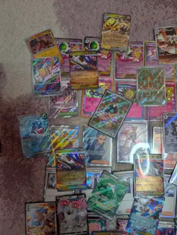 Pokemon 90+ Pokemon TCG Trading Cards Collection, Big Hits Included 636996769661 - Image 2