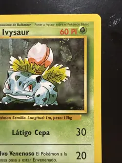 Pokemon TCG Ivysaur Base Set, Unlimited Uncommon Card 30/102 - Image 3