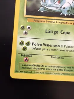 Pokemon TCG Ivysaur Base Set, Unlimited Uncommon Card 30/102 - Image 5