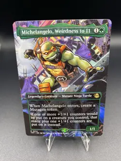 Michelangelo, Weirdness to 11 (Borderless) Teenage Mutant Ninja Turtles 214 - Image 1