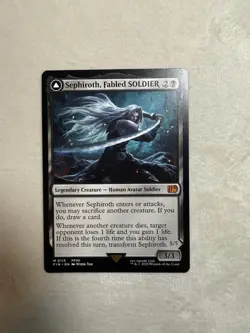 Sephiroth, Fabled SOLDIER Final Fantasy Regular NM M 0115 - Image 1