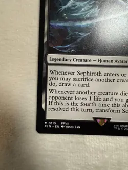 Sephiroth, Fabled SOLDIER Final Fantasy Regular NM M 0115 - Image 4