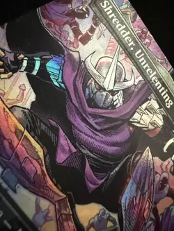 Shredder Unrelenting #210 Borderless MTG Teenage Mutant Ninja Turtles Card NM - Image 4