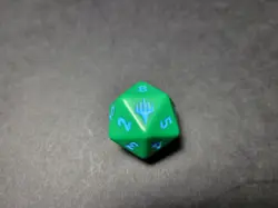 MTG Teenage Mutant Ninja Turtles Spindown D20 Die Blue Leonardo TMNT Magic Dice - Image 2