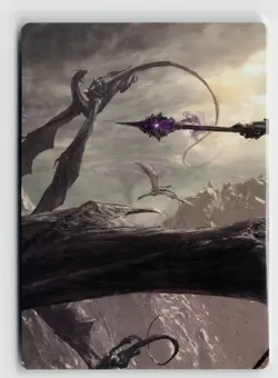 MTG Lord Of The Rings Art Series Nazgul Battle-Mace x1 NM 20/24 - Image 1