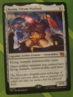 Krang, Utrom Warlord TMT Teenage Mutant Ninja Turtles MTG NM - Image 1