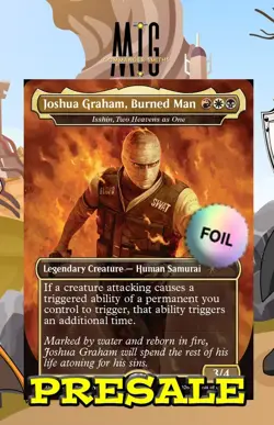 Isshin Two Heavens as One PRESALE ✨ Borderless FOIL ✨ MTG FALLOUT Secret Lair - Image 1