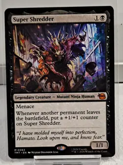 Magic The Gathering Super Shredder TMNT Mythic - Image 1