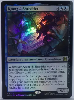 Krang & Shredder [New, Near Mint] *Foil* {TMNT MTG} - Image 1