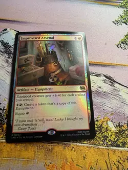 Improvised Arsenal - Foil - Universes Beyond: TMNT - TMT R 0092 - Image 1