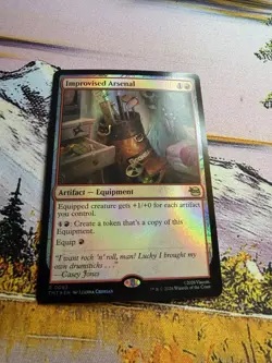 Improvised Arsenal - Foil - Universes Beyond: TMNT - TMT R 0092 - Image 2