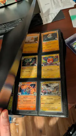Title: Prize Pack Play Series 8 Binder Partial Master Pokemon Stamped - Image 1