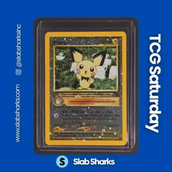 1999 POKEMON WIZARDS BLACK STAR PROMO #35 PICHU - Image 1