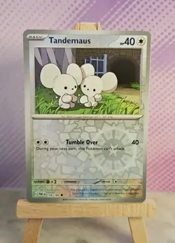 Pokemon TCG: Tandemaus (Reverse Holo) 154/182 - Paradox Rift - NM Condition - Image 1