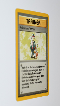 Pokemon Trader #77/102 Base Set Regular, Ungraded, Excellent to NM - Image 3