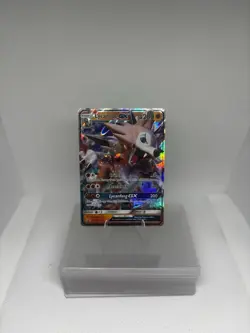 2017 Pokemon TCG Sun & Moon Black Star Promo SM14 Lycanroc GX - Image 1
