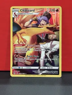 Charizard Pokemon 2022 SWSH Lost Origins Ultra Rare Trainer Gallery TG03/TG30 NM - Image 1
