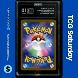 2023 POKEMON SV JAPANESE YU NAGABA X PCG CAMPAIGN #069/SV-P GLACEON TAG 10 - Image 2