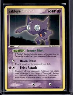 2007 Pokemon EX Power Keepers Sableye #22/108 - Image 1