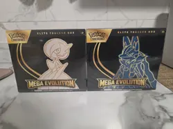 Pokemon TCG Mega Evolutions Lucario & Gardevoir ETB SET! FACTORY SEALED🔥🔥 - Image 1