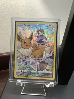 Eevee TG11/TG30 Ultra Rare Full Art Holo Brilliant Stars Trainer Gallery Pokemon - Image 5