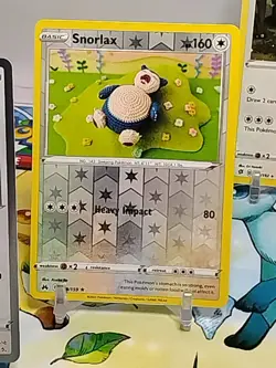 Pokemon TCG Snorlax Mixed Lot x5 Cosmos Holo, Reverse Holo (Near Mint) Holo - Image 4