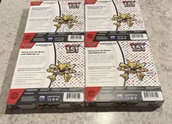 Pokemon 151 Scarlet & Violet Alakazam ex Collection Box TCG Sealed-Lot of 4 - Image 2