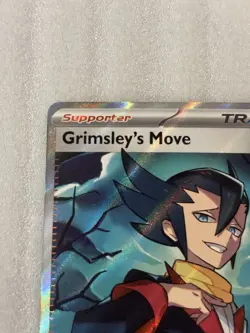Grimsley's Move - 120/094 Ultra Rare Holo ME02: Phantasmal Flames Pokemon NM - Image 2
