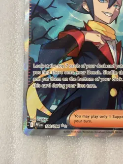 Grimsley's Move - 120/094 Ultra Rare Holo ME02: Phantasmal Flames Pokemon NM - Image 5