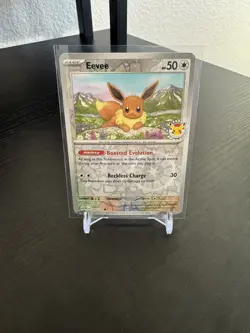 Eevee - (Pokemon Day 2025) (Reverse Cosmos Holo) Promo 074/131 NM - Image 1