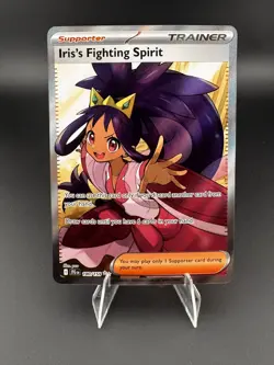 Pokemon Iris's Fighting Spirit 180/159 Journey Together Holo - Image 1