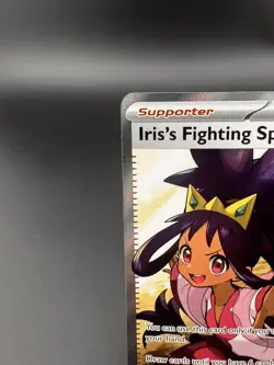 Pokemon Iris's Fighting Spirit 180/159 Journey Together Holo - Image 3