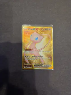Gold Mew ex - 205/165 - Hyper Rare NM English Pokemon Scarlet & Violet - 151 - Image 1