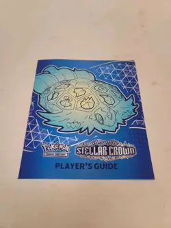 Stellar Crown Player's Guide - Pokemon TCG Elite Trainer Box Booklet - Image 1