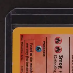 1999 POKEMON FOSSIL #39/62 MAGMAR - Image 3