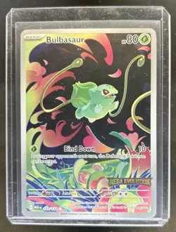 2025 Pokemon Mega Evolution Bulbasaur Promos Stamp #133/132 - Image 1