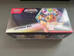 Pokemon TCG Scarlet & Violet Prismatic Evolutions Surprise Box - New Sealed - Image 1