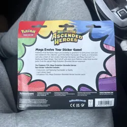 Pokemon TCG Mega Evolution—Ascended Heroes Tech Sticker Promo 3-Pack Charizard - Image 2