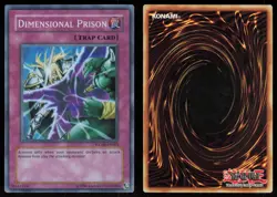 Dimensional Prison WC08-EN003 Super Rare Yu-Gi-Oh - Image 3