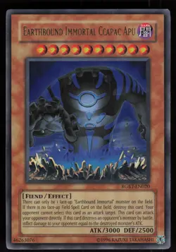 Earthbound Immortal Ccapac Apu RGBT-EN020 Ultra Rare Yu-Gi-Oh - Image 1