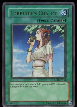 Forbidden Chalice RGBT-EN061 Ultra Rare Yu-Gi-Oh - Image 1