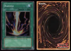 Raigeki LOB-053 Super Rare Yu-Gi-Oh - Image 3