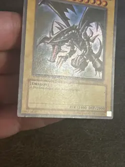 Red-Eyes Black Dragon SDJ-001 Ultra Rare Yu-Gi-Oh Card Played LP - Image 3