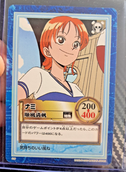 BANDAI One Piece Hyper Battle NAMI SCARCE S35 EARLY CARD VINTAGE LUFFY CREW - Image 1